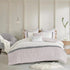 Kai Pom Pom Double Bed Microfiber Comforter With 2 Pillow Covers- Easy care-Hypoallergenic